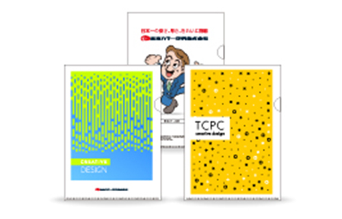 クリアファイル印刷