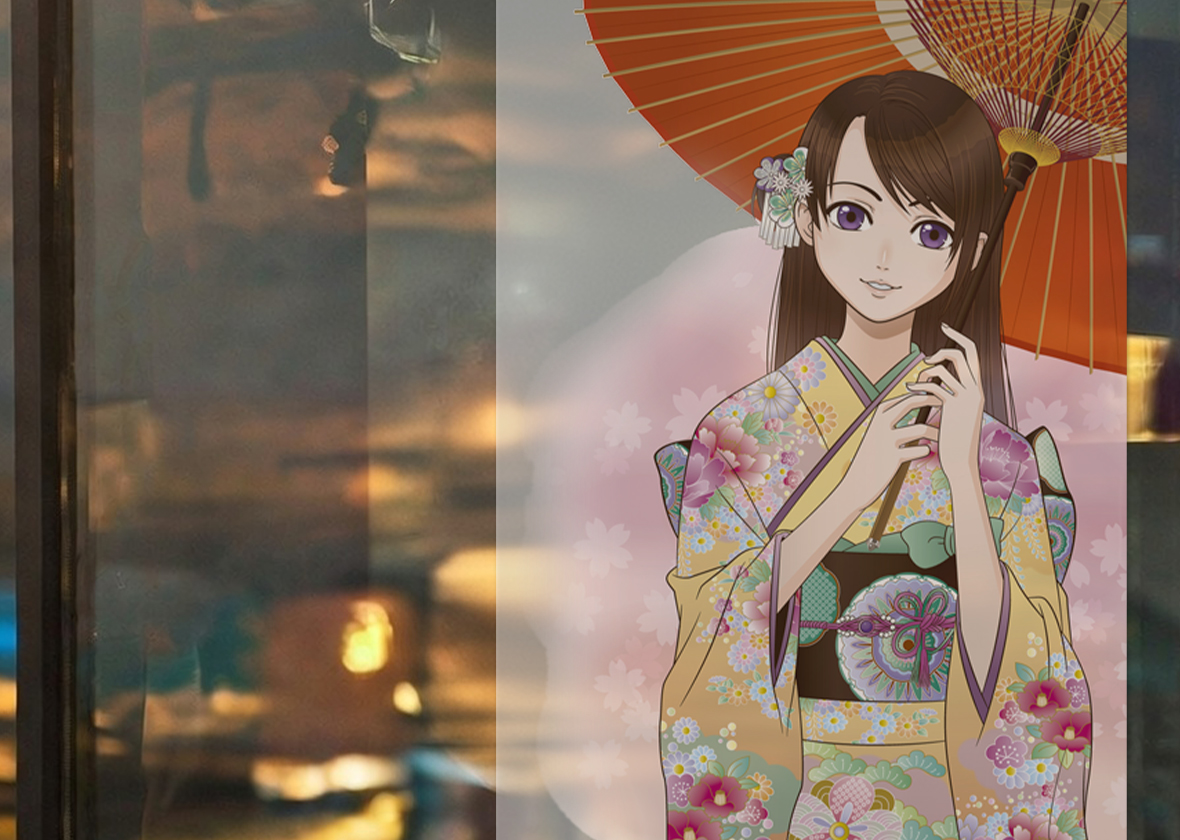 クリアポスター デザイン例