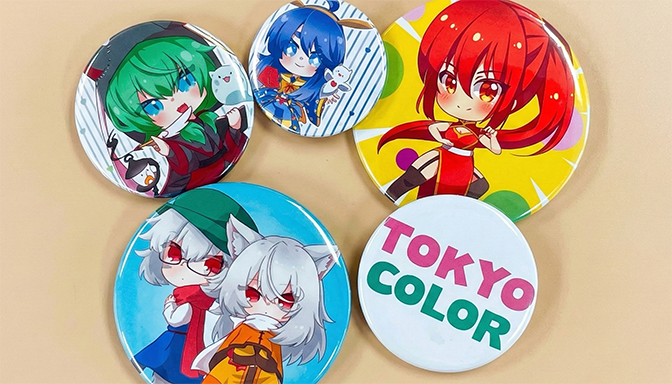 オリジナル缶バッジ