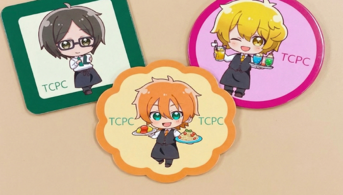 フルカラーコースター
