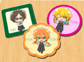 フルカラーコースター