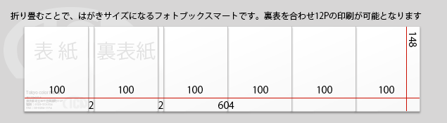 フォトブックスマート　はがきサイズ メインイメージ