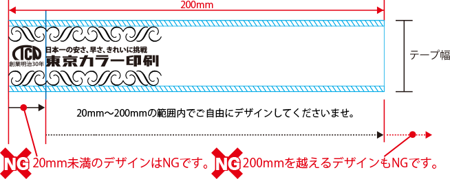 20～200mmの範囲にてデータを作成して下さい。