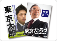 選挙ポスター